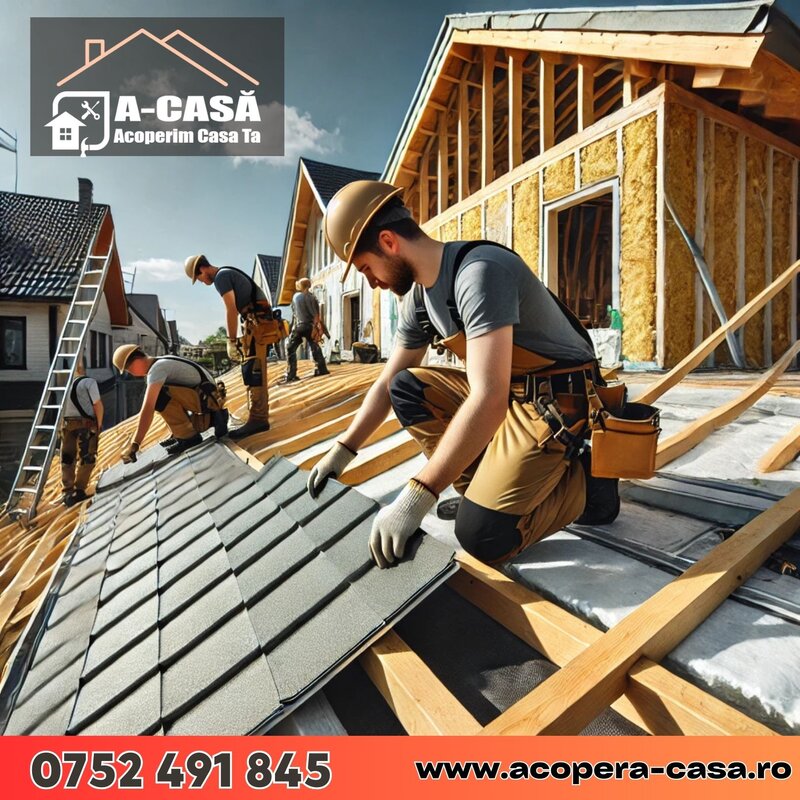 Acoperisuri, montaj si reparatii.