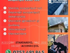 Acoperisuri, montaj si reparatii